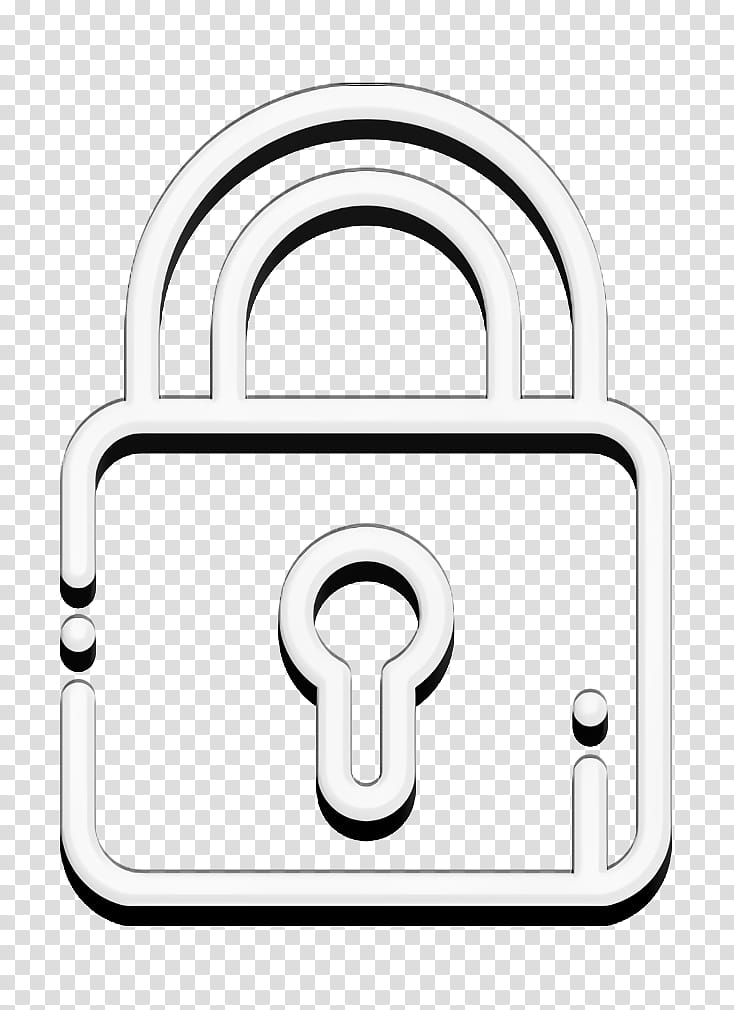 Lock icon Tab Bar and Settings icon Password icon, Padlock, Security, Hardware Accessory transparent background PNG clipart