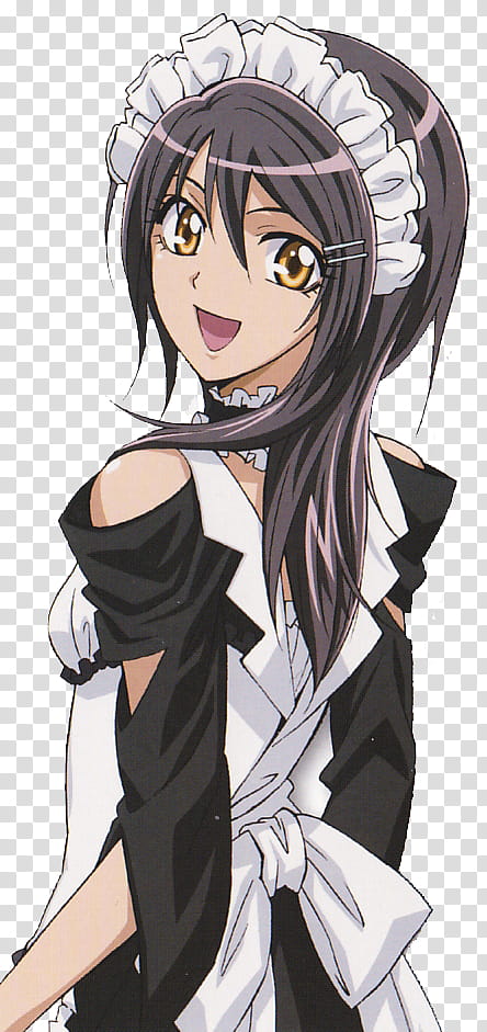 Ayuzawa Misaki in Maid Outfit transparent background PNG clipart
