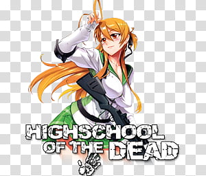 Highschool of the Dead Anime Sword Death Character, high school of the dead  transparent background PNG clipart