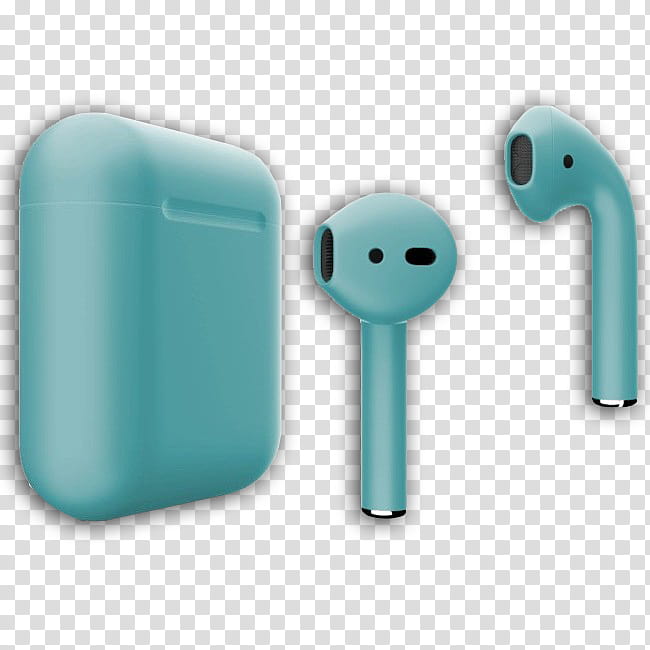 Blue discount apple earbuds