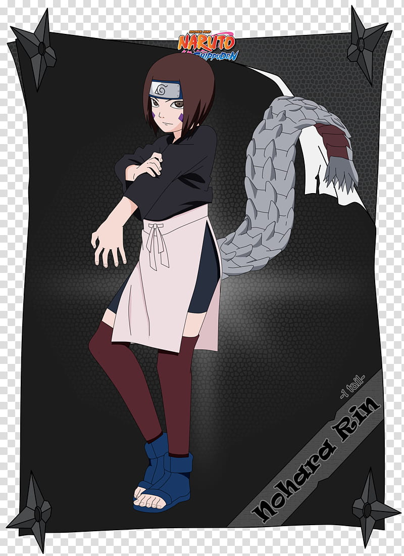 Rin  Tail, Naruto character transparent background PNG clipart