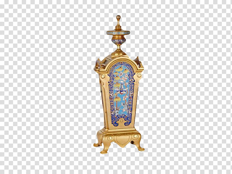 , gold-colored altar on blue background transparent background PNG clipart