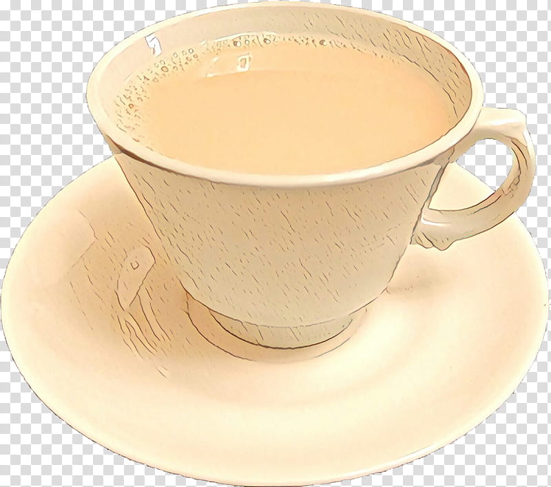 Coffee cup, Cartoon, Saucer, Coffee Milk, Hong Kongstyle Milk Tea, Serveware, Drinkware, Teacup transparent background PNG clipart