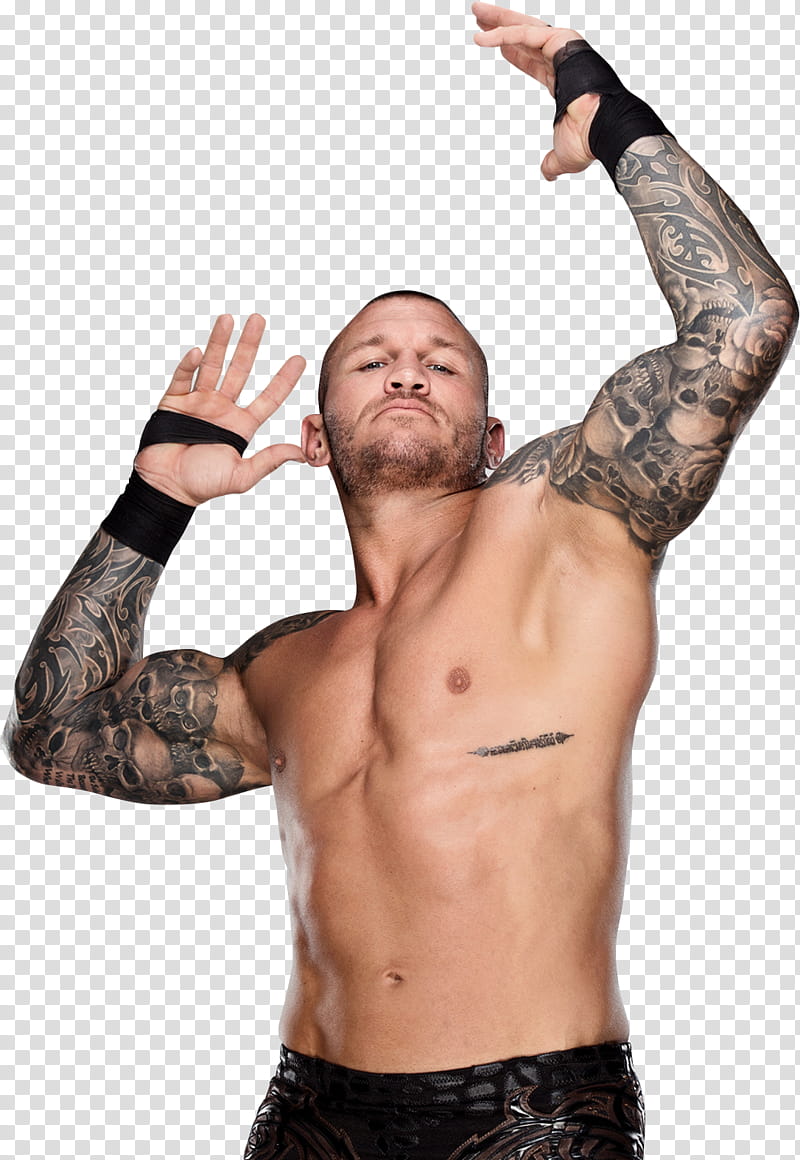 Randy Orton Victory Pose  NEW transparent background PNG clipart