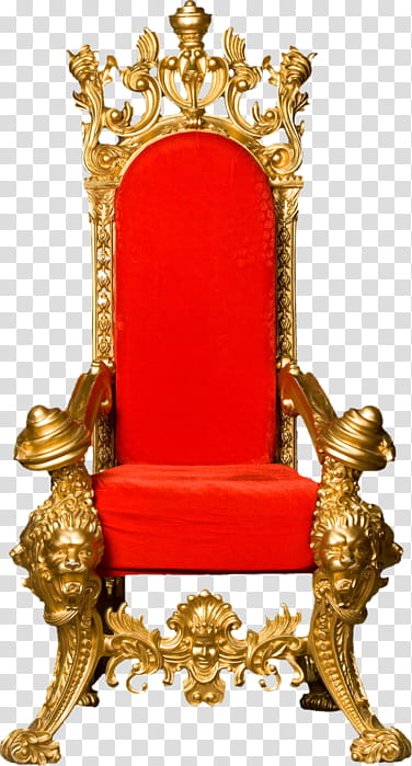 Metal, Throne, Chair, Furniture, Antique, Napoleon Iii Style, Brass transparent background PNG clipart