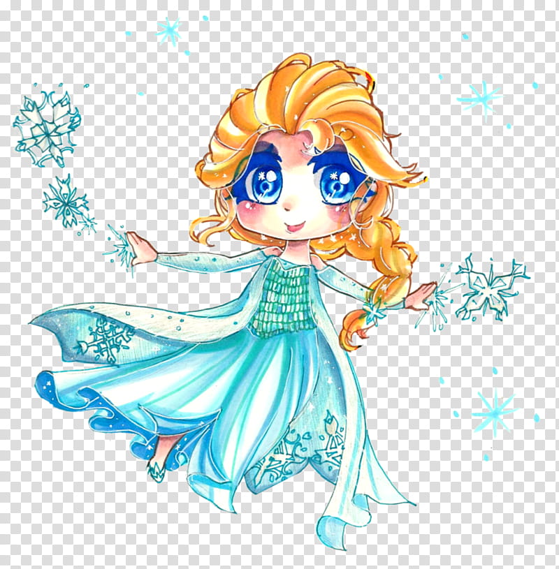 Snow Queen Elsa transparent background PNG clipart