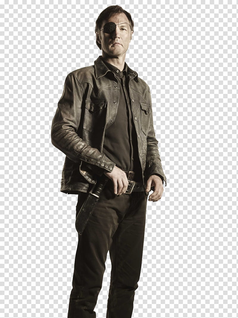 The Walking Dead Season , man in black pants standing transparent background PNG clipart