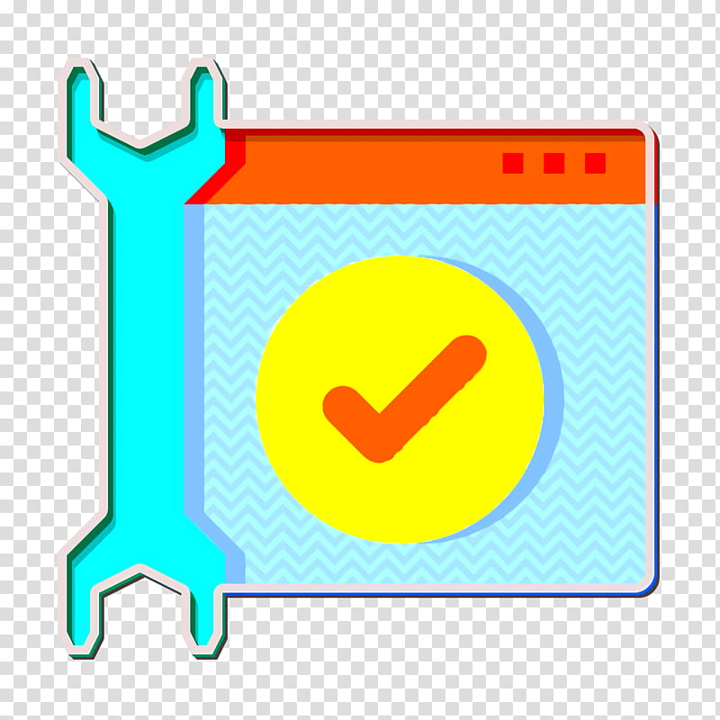 Type of Website icon Wrench icon Service icon, Yellow, Line, Symbol transparent background PNG clipart
