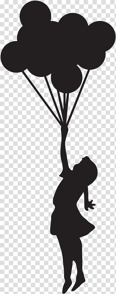 IDEA4WALL Pop Urban Street Girl Balloon And The Flower Thrower On Canvas  Print & Reviews | Wayfair