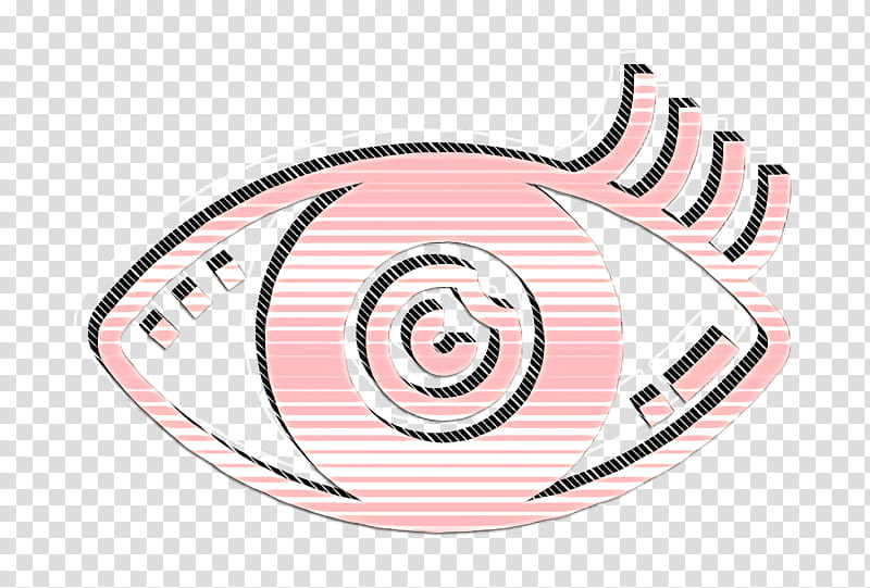 Vision icon Health Checkup icon Eye icon, Pink, Symbol, Logo, Circle transparent background PNG clipart