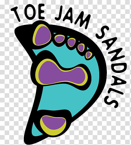 Toe Jam Sandals Logo, Toe Jam Sandals transparent background PNG clipart