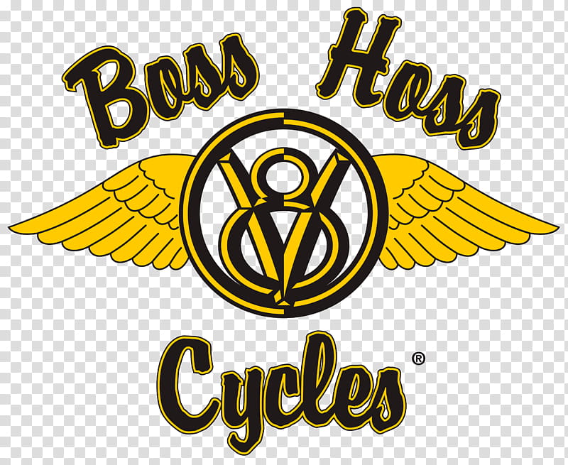 Bicycle, Boss Hoss Cycles, Motorcycle, Motorized Tricycle, Logo, Bosshoss, V8 Engine, Emblem transparent background PNG clipart