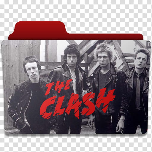 Music Folder , The Clash band transparent background PNG clipart