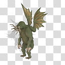 Spore creature Cthulhu transparent background PNG clipart