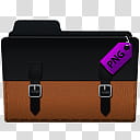 Briefcase Folders, black and brown laptop bag illustration transparent background PNG clipart