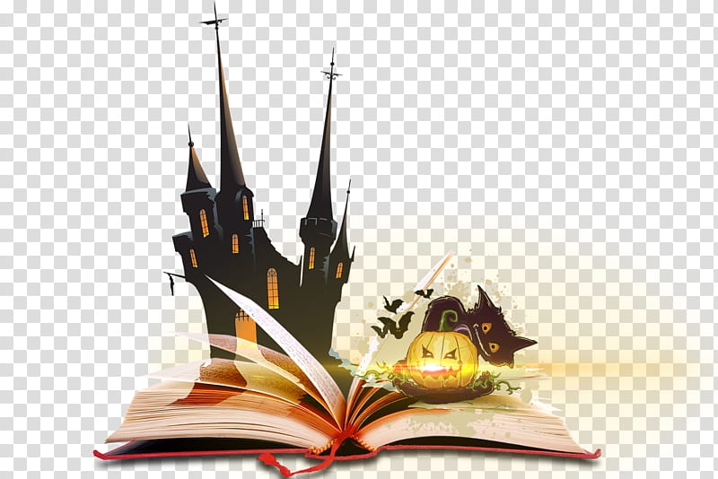 Magic Book Halloween transparent background PNG clipart