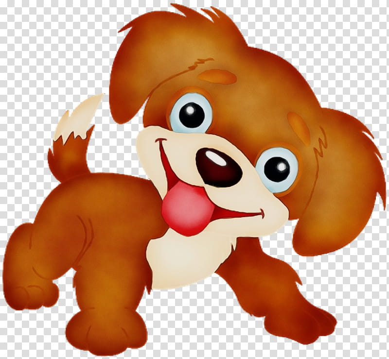 cartoon puppy animated cartoon dog, Watercolor, Paint, Wet Ink, Cocker Spaniel, Animation, Snout, Animal Figure transparent background PNG clipart