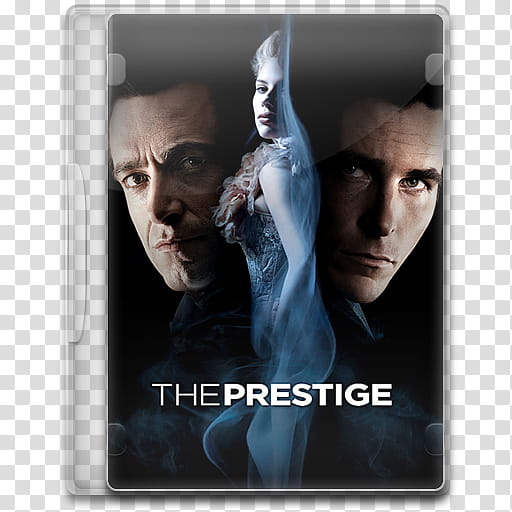 Movie Icon Mega , The Prestige, The Prestige DVD case transparent background PNG clipart