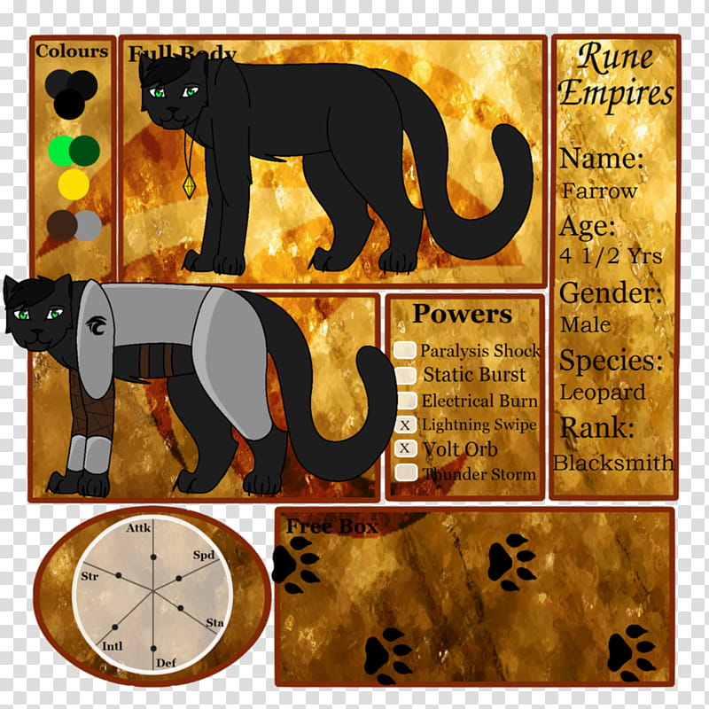 Farrow Application Sheet for Rune Empires transparent background PNG clipart