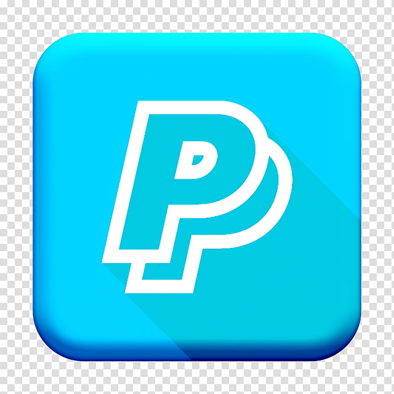 pal icon pay icon paypal icon, Pp Icon, Aqua, Turquoise, Azure, Line, Electric Blue, Technology transparent background PNG clipart