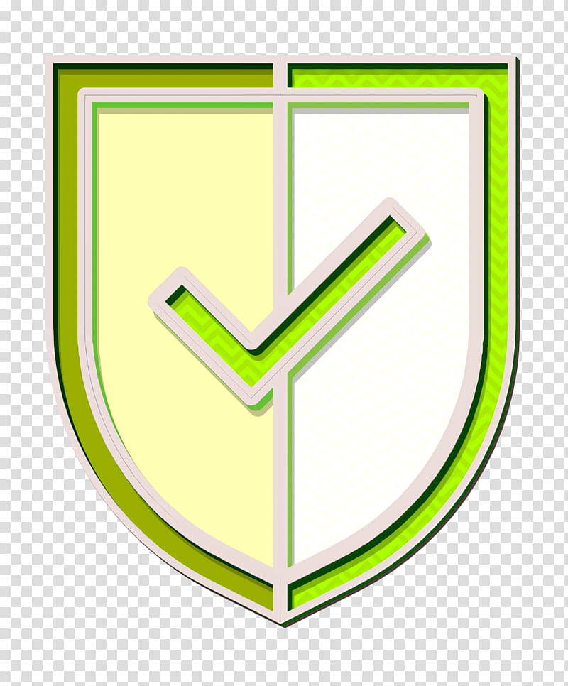 Protection icon Shield icon Ecommerce icon, Green, Line, Logo, Symbol, Square transparent background PNG clipart
