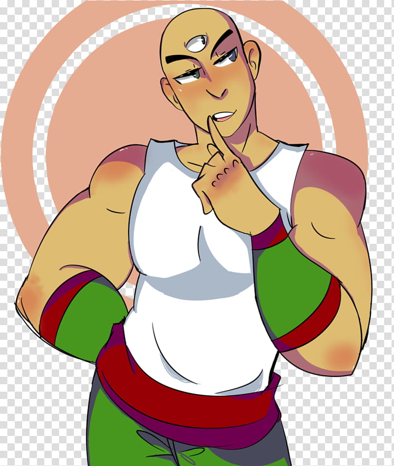 Tien Shinhan {:: Redraw ::} transparent background PNG clipart