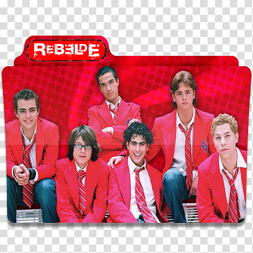 Rebelde Icon Folder , Boys transparent background PNG clipart