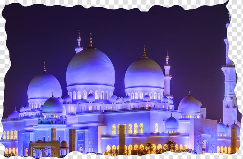 Mosque, Sheikh Zayed Grand Mosque Center, Dome, Tourist Attraction, Abu Dhabi, United Arab Emirates, Landmark, Place Of Worship transparent background PNG clipart