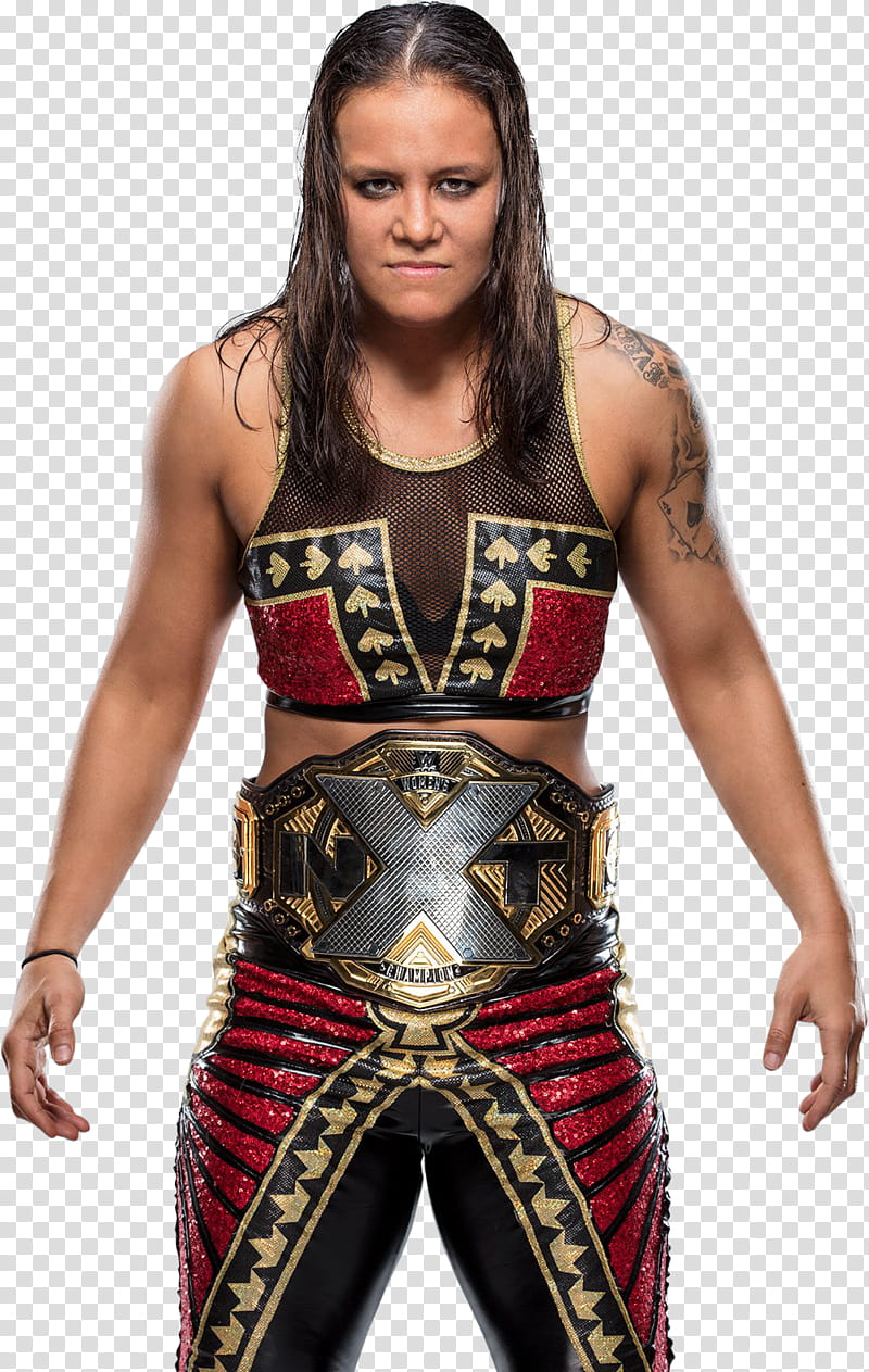 Shayna Baszler NXT Women Champion Render transparent background PNG clipart