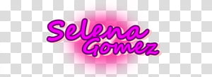Texto Selena Gomez transparent background PNG clipart thumbnail