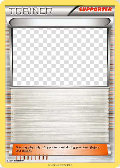 XY Blanks, Trainer, Supporter, trainer supporter card transparent background PNG clipart