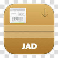 iOS  Icons , Box Jad transparent background PNG clipart