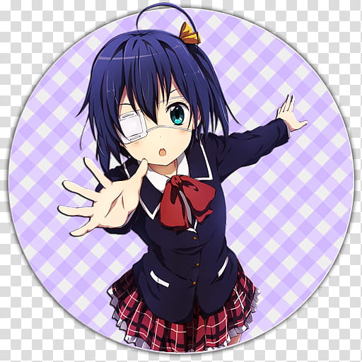 Rikka Violet transparent background PNG clipart