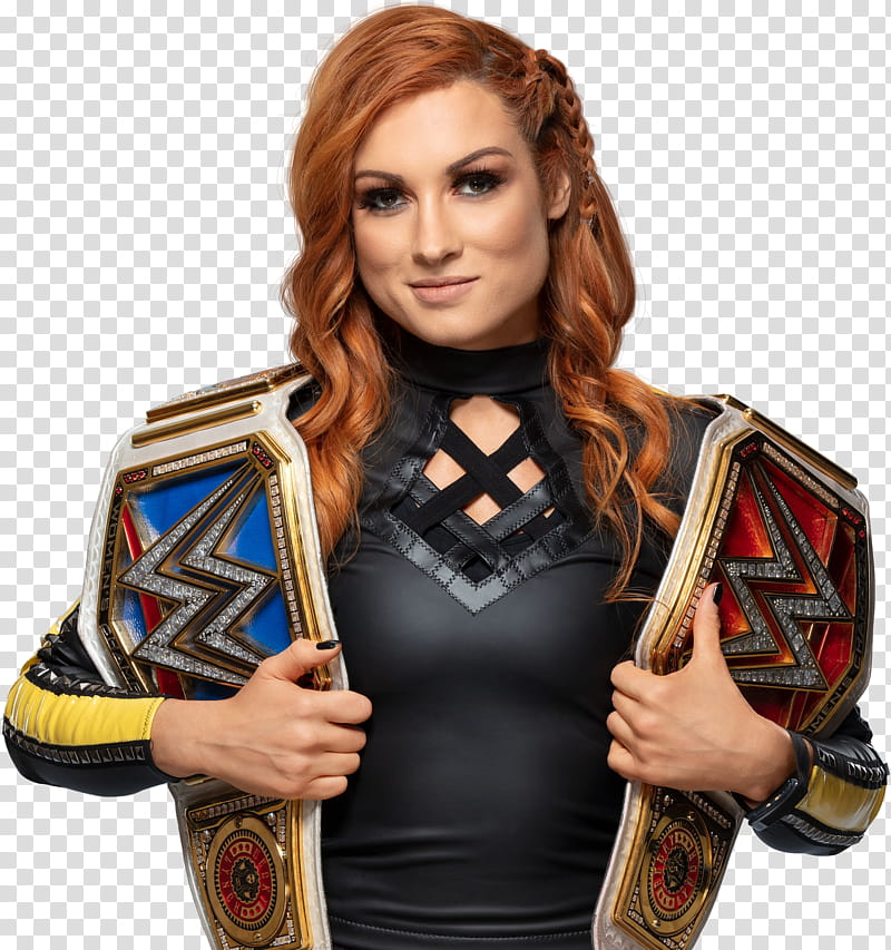 Becky Lynch RAW and SD Womens Champion nd transparent background PNG clipart