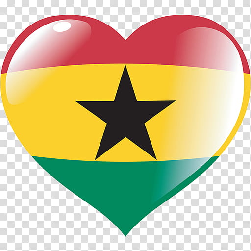 Download Heart Symbol, Ghana, Flag Of Ghana, National Flag, Alamy, Yellow, Logo transparent background ...