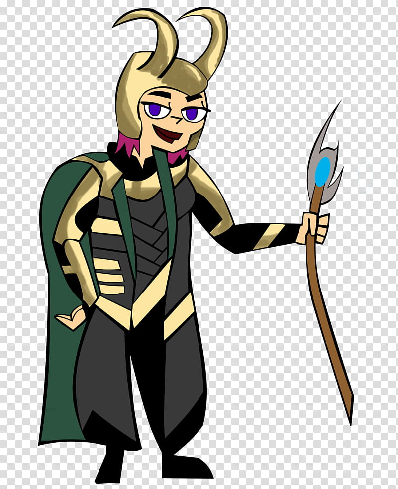 Jodie as Loki transparent background PNG clipart