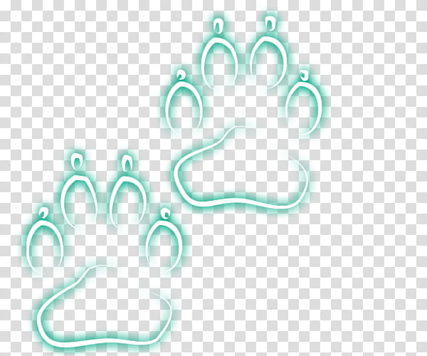 blue dog paws illustration transparent background PNG clipart
