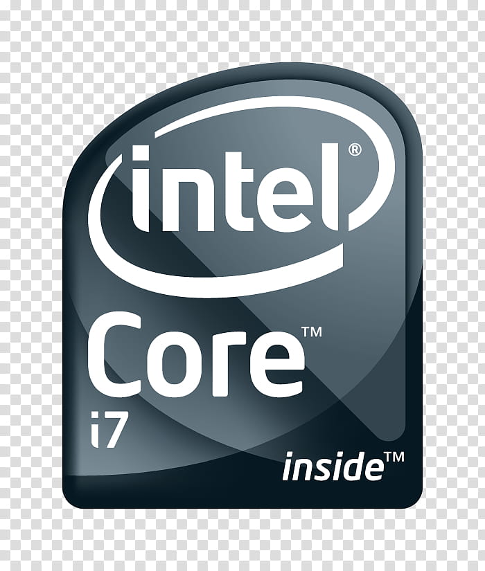 Intel Logo, Central Processing Unit, Skylake, Tencent Instant Messenger, Label, Text, Intel Core, Technology transparent background PNG clipart
