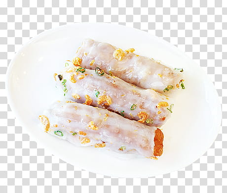 three fresh spring rolls transparent background PNG clipart