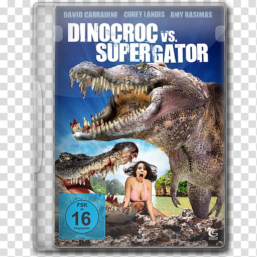 the BIG Movie Icon Collection D, Dinocroc vs. Supergator transparent background PNG clipart
