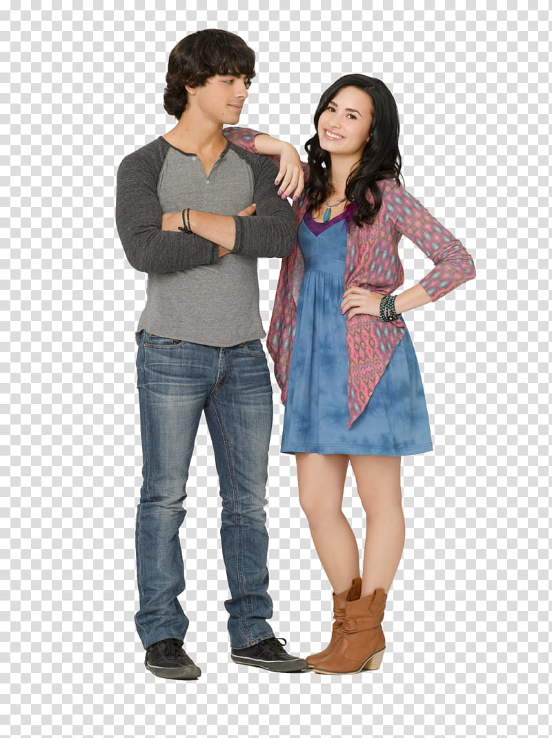 Jemi, woman leaning on man transparent background PNG clipart