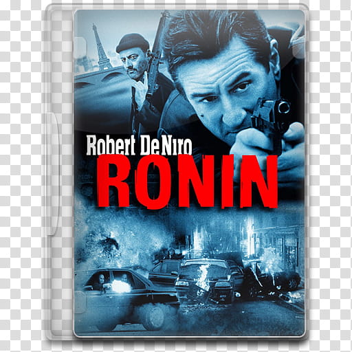 Movie Icon Mega , Ronin, Robert DeNiro Ronin movie case transparent background PNG clipart