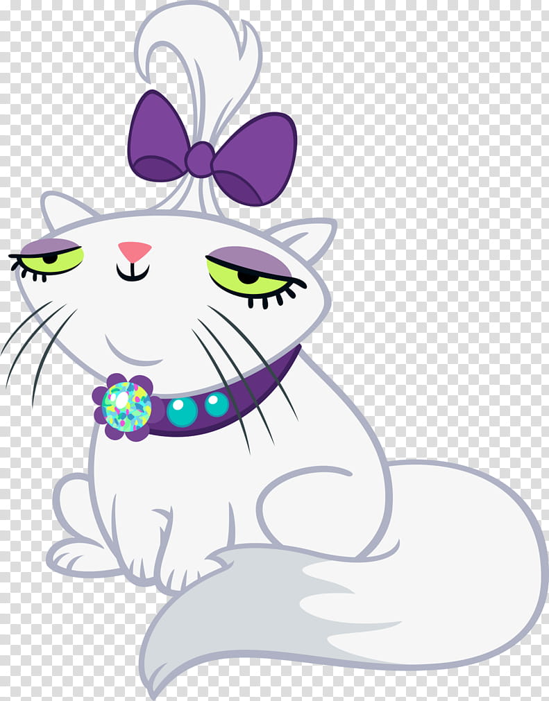 Opalescence, purple and white cat illustration transparent background PNG clipart