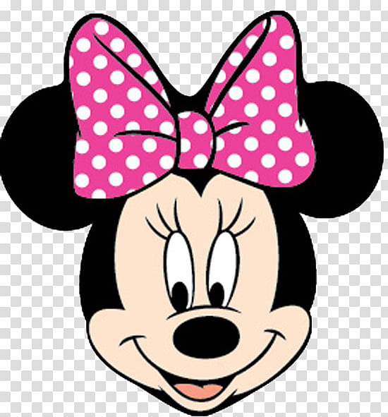 Caras de los personajes de Mickey Mouse, Minnie Mouse transparent background PNG clipart