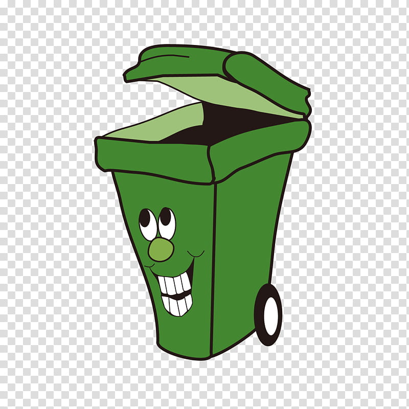 Green Leaf, Waste, Container, Recycling, Drawing, Cartoon, Plant, Area ...