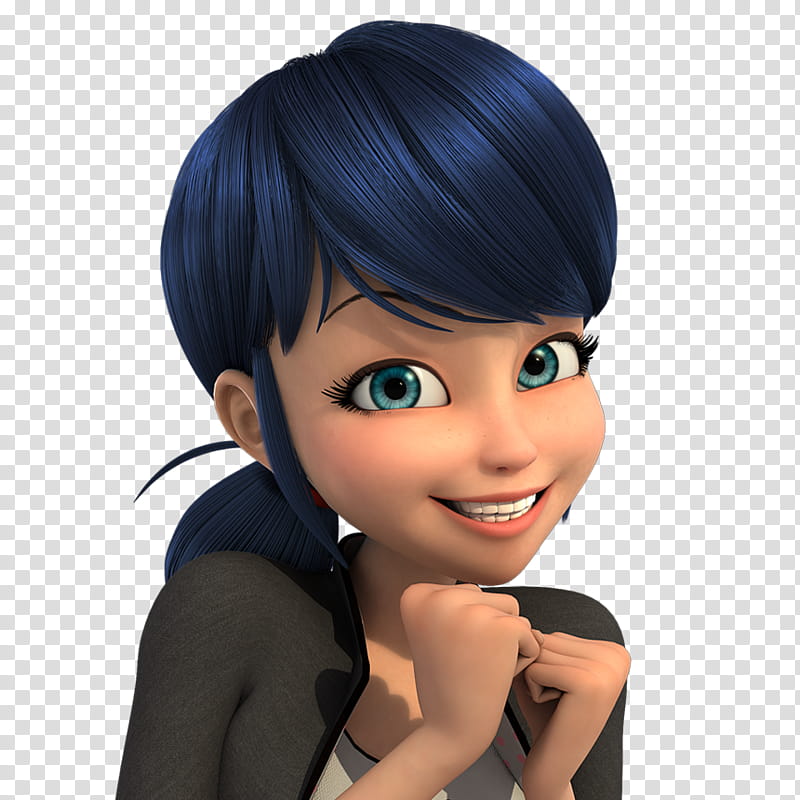 Miraculous Ladybug And Chat Noir, blue-haired female character transparent background PNG clipart