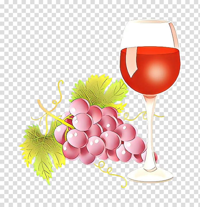 Wine glass, Cartoon, Grape, Stemware, Grapevine Family, Drink, Drinkware, Red Wine transparent background PNG clipart