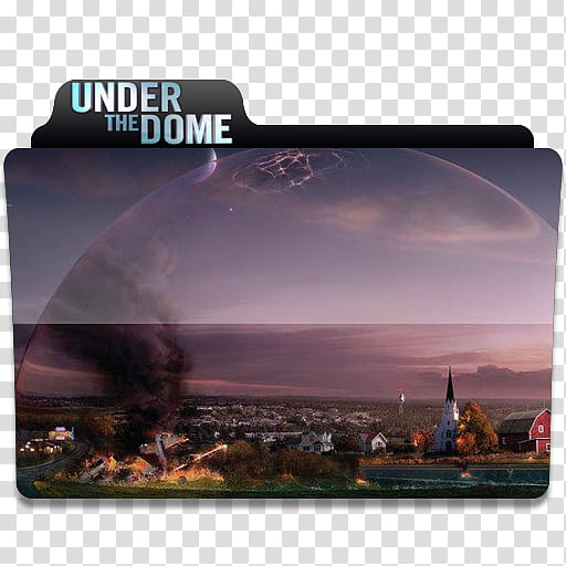 TV Show Icons , Under the dome transparent background PNG clipart