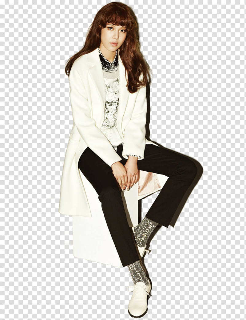 SOOYOUNG IN W KOREA MAGAZINE transparent background PNG clipart