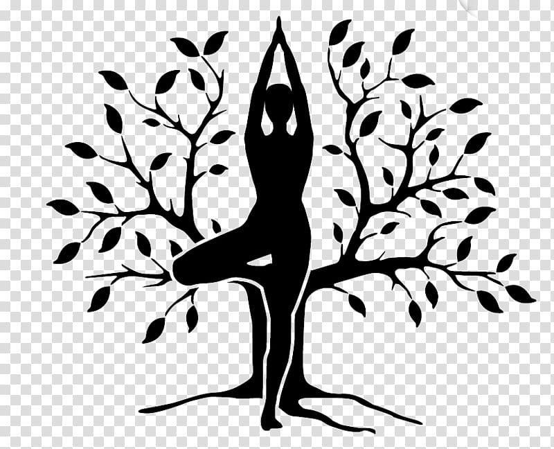 Tree Branch Silhouette, Yoga, Twig, Teacher, Author, Practice, Flexibility, Student transparent background PNG clipart